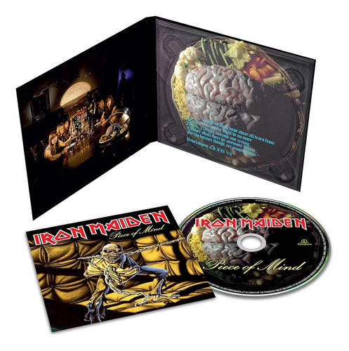 Audio Cd: Iron Maiden - Piece Of Mind Remastered