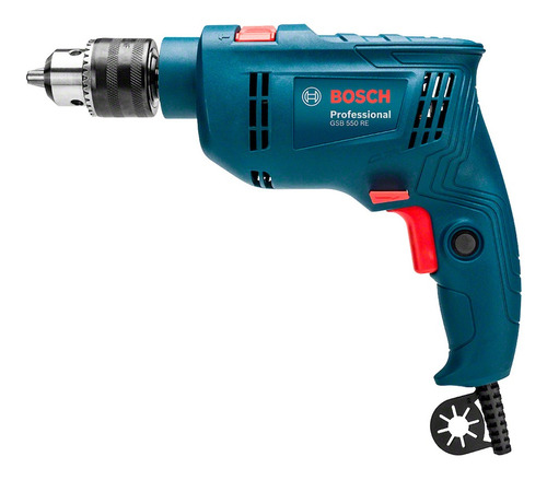 Taladro Percutor Bosch Gsb 550 Re 550w