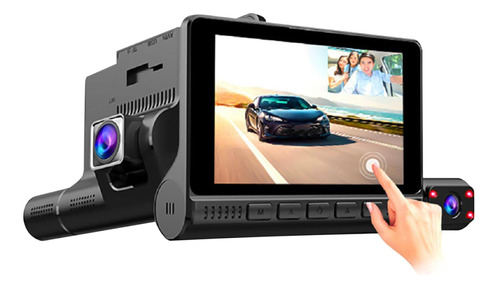 Camara Salpicadero Para Automovil 1080p Full Hd Dash Cam 4 