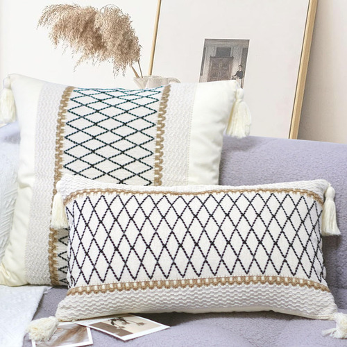 Virexen Boho Lumbar Lumbar Tose Covers 12x20 Set De 2 Cubier