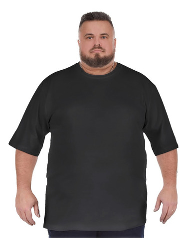 Camisa Térmica Plus Size Manga Curta Proteção Uv 50 Extreme