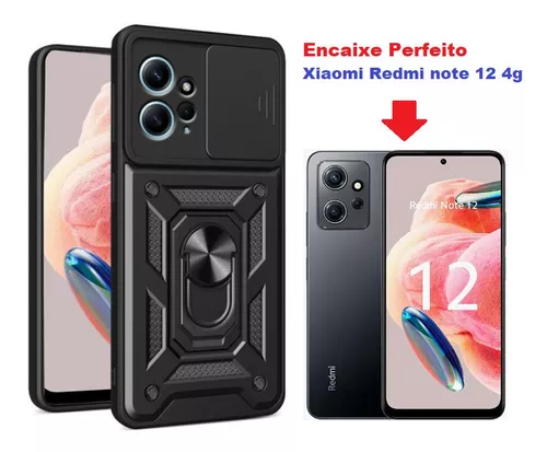 Capa Anti Choque Luxo+ Película 9d Xiaomi Redmi Note 12 4g