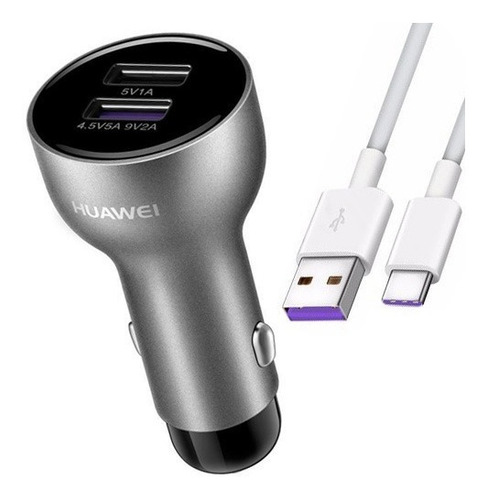 Imagen 2 de 2 de Cargador Huawei Supercharge Para Auto - Nuevo
