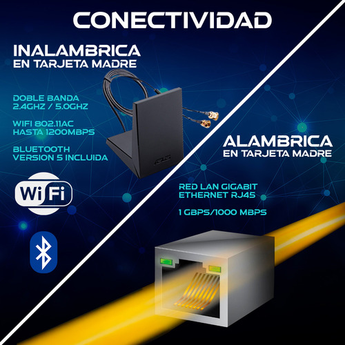 Pc Gamer Ryzen 5700g 16gb Ram 1tb Ssd Gráficos Radeon 8 Wifi