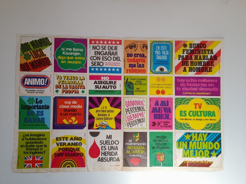 Miniposter Gente Frases Troquelados