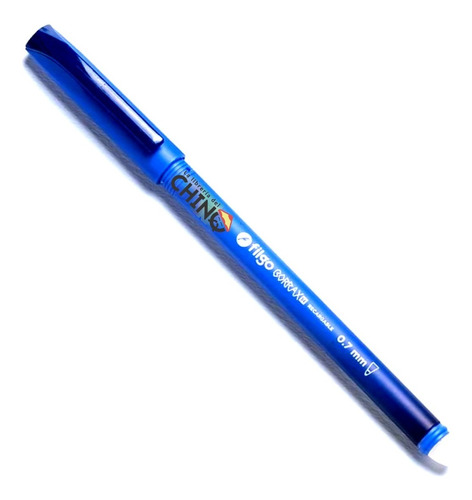 Boligrafo Borrable Filgo Borraxion Roller Gel Capuchon Azul