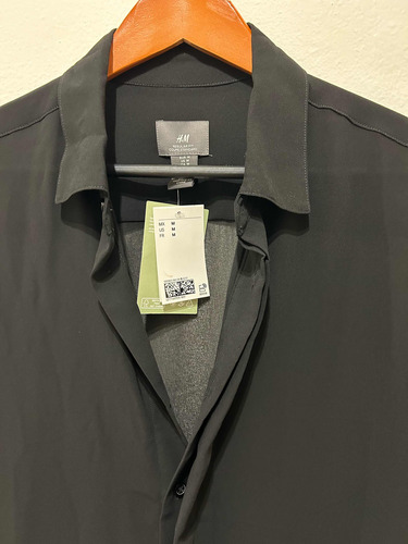 Camisa Transparente Talla M Nueva H&m Con Msi