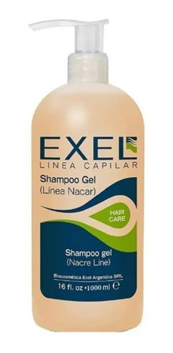 Shampoo Gel Germen De Trigo Cabello Exel X 1000 Ml