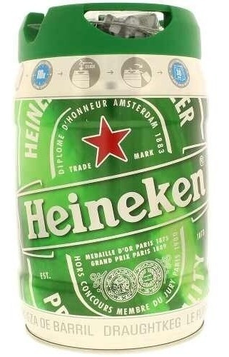 Kit Barril Chopp Heineken 5 Litros 1 Unidades Cerveja