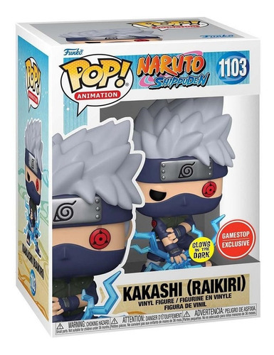 Funko Pop! #1103 Naruto Shippuden Kakashi Raikiri Gamestop