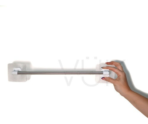 Imagen 2 de 2 de Barral Toallero Colgante Adhesivo Baño Porta Toalla Puerta