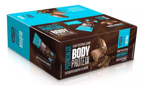 Body Protein Barras - 9 Unidades Sabor Chocolate Equaliv