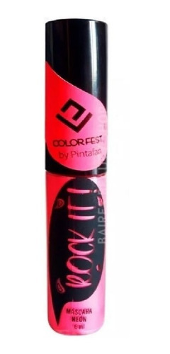 Imagen 5 de 10 de Mascara Pestañas Neon X 4 Fluor Maquillaje Luz Uv Rimel