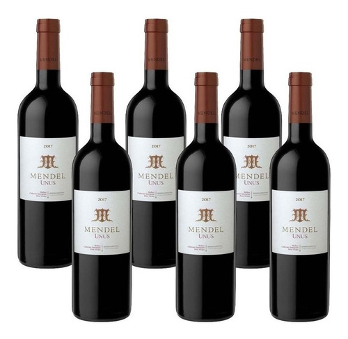 Vino Bodega Mendel Unus Caja X 750cc X6u
