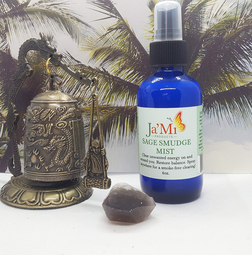 Sage Smudge Body Mist And Room Spray (4 Ounce) Smokeless Alt
