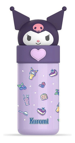 Bonita Botella De Agua Sanrio Thermos De Acero Inoxidable De