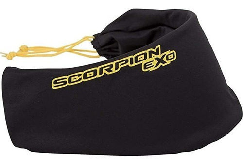 Scorpion Exo Bolsa De Protección Facial (negro)