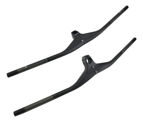 Mtb Manubrio De Carbono Integrado Mtb 800 Mm Fibra De C...