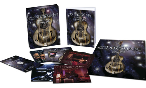 Whitesnake  Unzipped  Acoustic Adventures Box 5 Cd + Dvd 