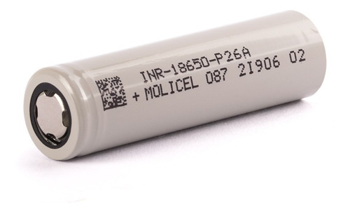 Bateria 18650 Molicel P26a 2600mah Inr-18650-p26a