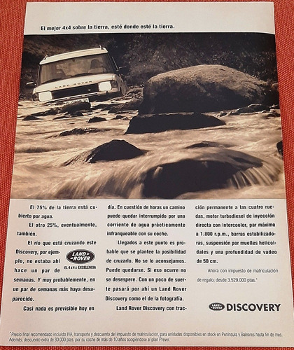 Land Rover Discovery Publicidad De España