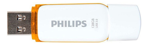 Pendrive Philips Snow 128gb Usb 3.0 Flash Speed Blanco