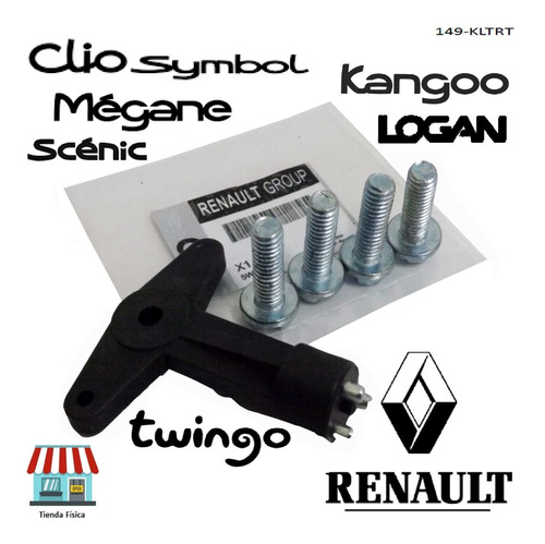 Kit Llave Y Tornillos Tapa Rin Lujo Renault Todos