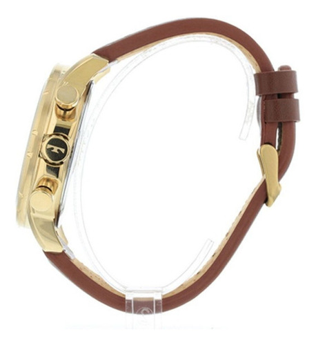Relógio Masculino Technos Skymaster Js25bg/0m Couro Marrom