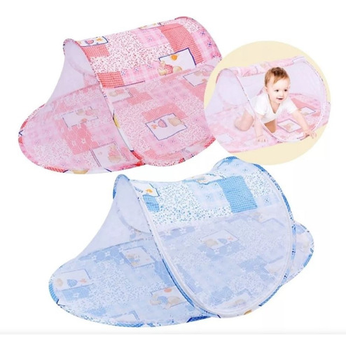 Mosquitero Toldillo Portatil Pequeño Estampado Bebe Niños