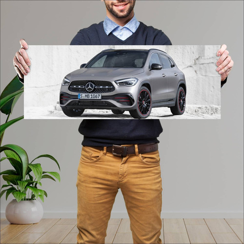 Cuadro 30x80cm Auto 2020 Mercedes Benz Gla Class 407