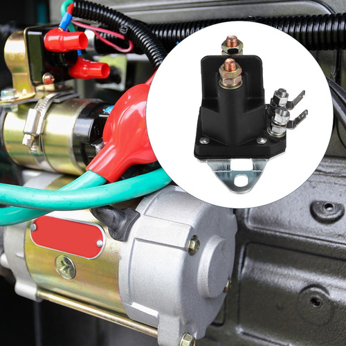 1 Relevador Eléctrico Para Dc 12v 4 Terminal Relay Gravely