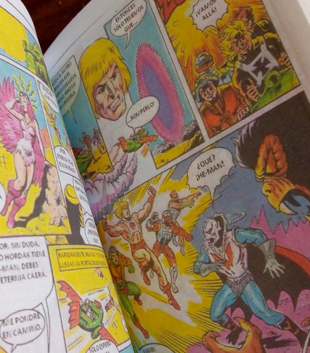 He-man Mini Comics Pasta Dura En Español 3 Tomos
