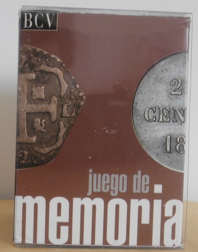Imagen 1 de 5 de Juego De Memorias Del Bcv Nuevo,fichas,monedas Ensayos