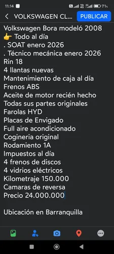 Volkswagen Bora 2.5 Style Active
