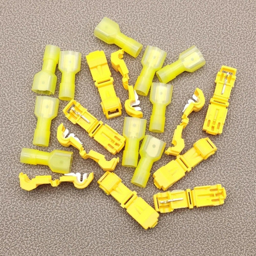 Conector Snap Amarillo 20a Máx. Empalme Rápido Vshop