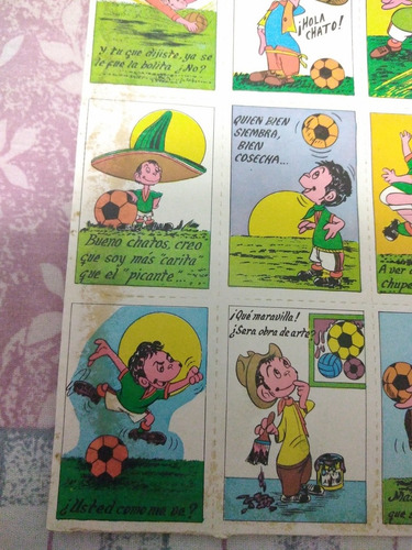 Colección Estampas México 86 Cantinflas Planilla (Usado)