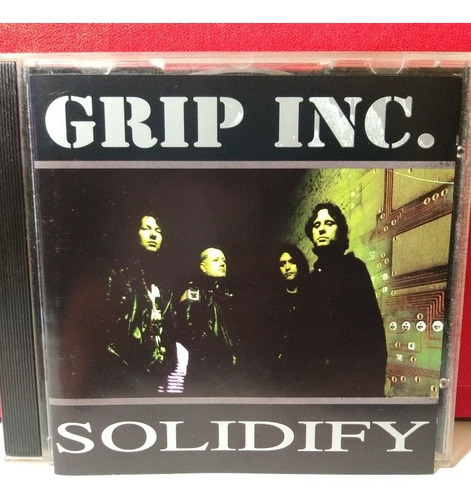 Slayer Dave Lombardo Grip Inc. Solidify Cd Ed Ar Impecable