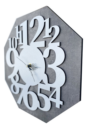 Reloj De Pared De Madera Analógico De Diseño Bogota 40x40