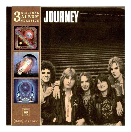 Journey Original Album Classics 3cd Nuevo Eu Musicovinyl