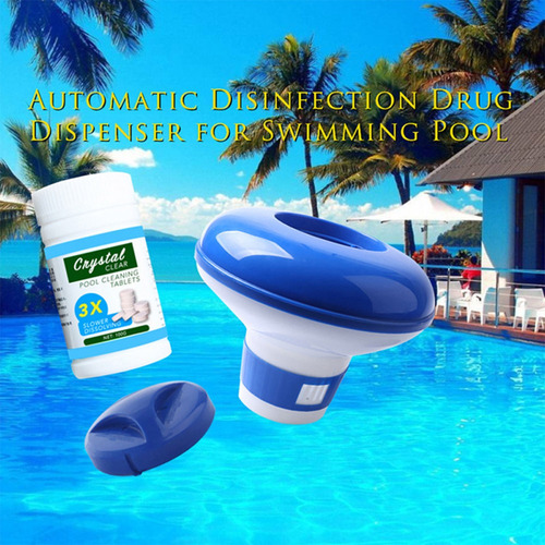 Zy Flotador De Limpieza De Piscina Con 100 Tabletas