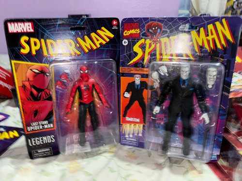 Marvel Legends Spiderman, Tombstone, Last Stand Spiderman