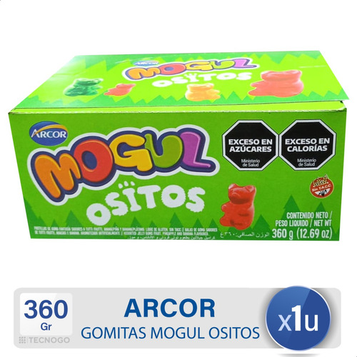 Gomitas Mogul Ositos Caja 12 Un X 30 Gr