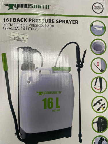 Mochila Pulverizadora 16 Lt