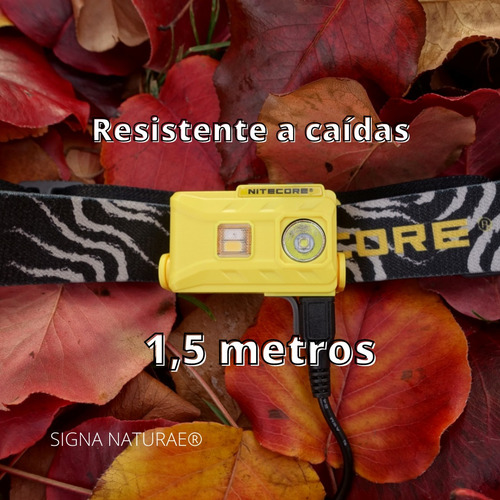Imagen 4 de 11 de Linterna De Cabeza Recargable Nitecore Nu25 - Trekking