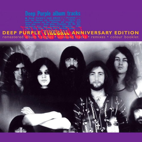 Deep Purple Fireball 25th Anniversary Cd Importado