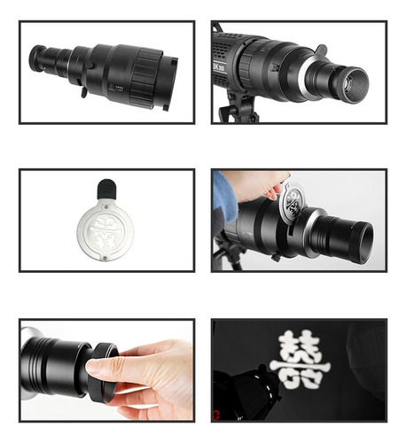 1- Snoot Óptico Cónico Snoot De Vídeo Snoot De Proyección