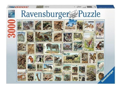 Puzzle 3000pz Sellos De Animales - Ravensburger 170791