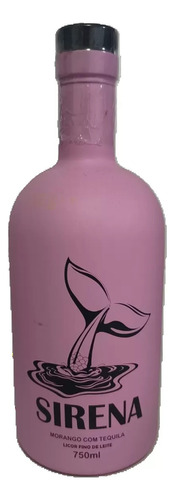 Licor Sirena Morango Com Tequila 750ml