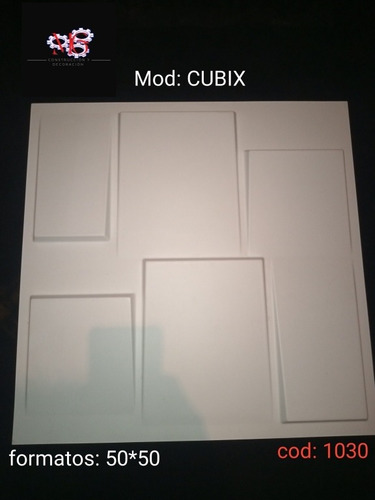 Paneles 3d Modelos Cubix 