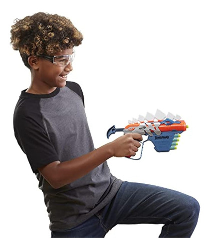 Lanzador De Dardos Nerf Dinosquad Stego-smash, 5 Nerf